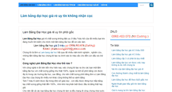 Desktop Screenshot of nhanlambangdaihoc.net
